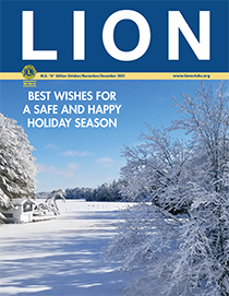 Lions Magazine Cover Image