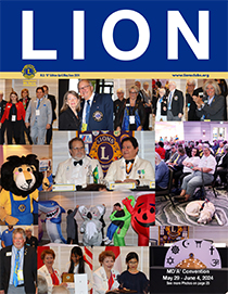 Lions Magazine Cover Image