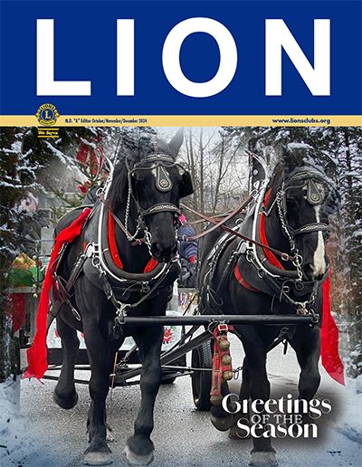 Lions Magazine Cover Image