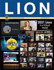 Lions Magazine Cover Image