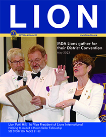 Lions Magazine Cover Image