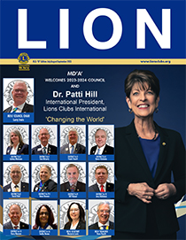 Lions Magazine Cover Image