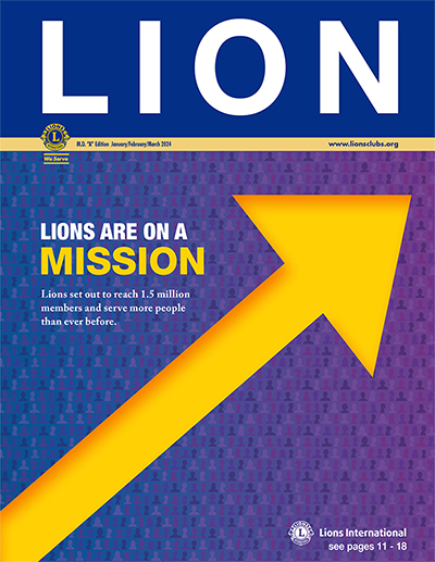 Lions Magazine Cover Image