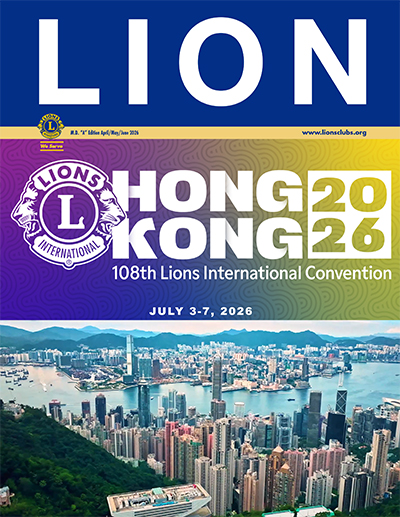 Lions Magazine Cover Image